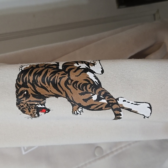 REGSTR Fearless Tokyo Warrior Beige Jacket Snapfront Medium - Picture 8 of 12